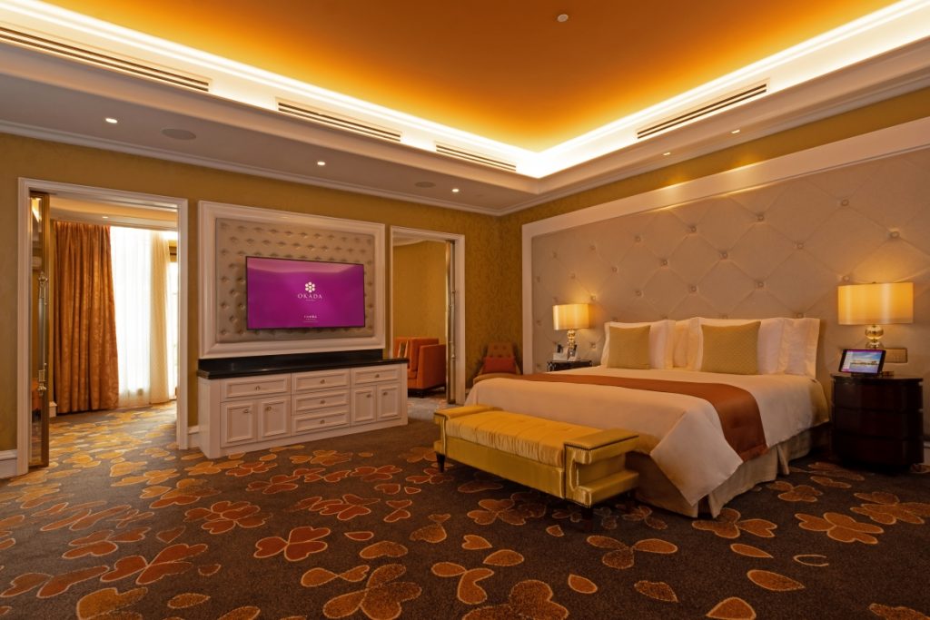 Bedroom of Okada Manila